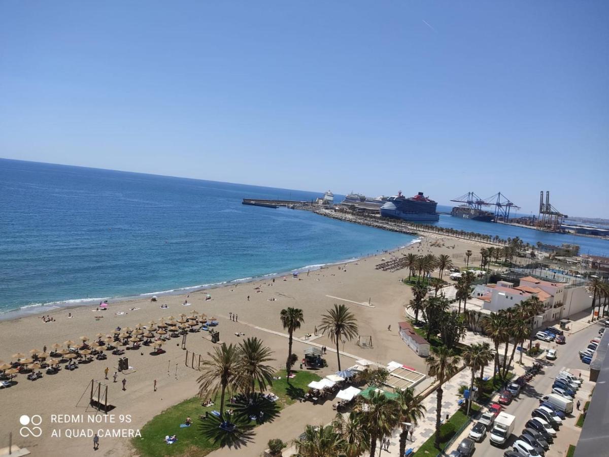 Espectaculares Vistas Al Mar Playa Malagueta Málaga Exterior foto